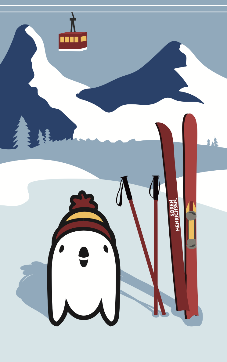 Skiing Hansruedi Neck Gaiter - Image 2